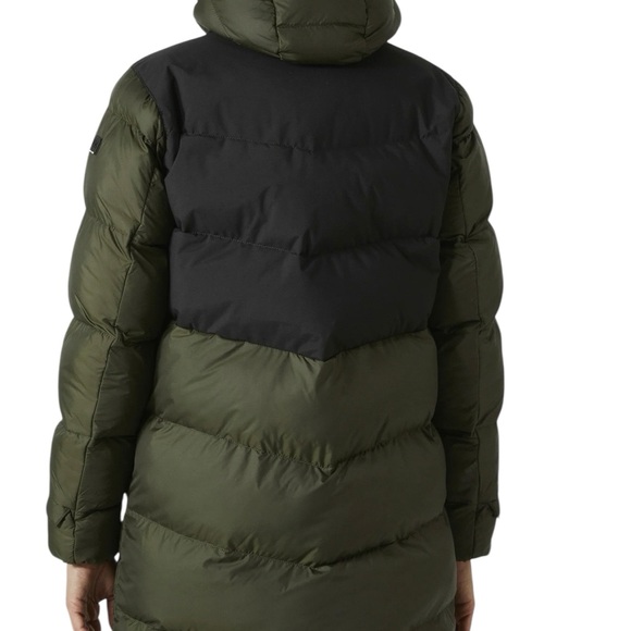 Helly Hansen Womens Explorer Puffy Parka Utility Green  NWT Size XL - Picture 4 of 16